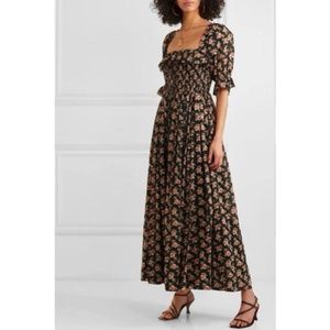Doen Sol dress in black floral